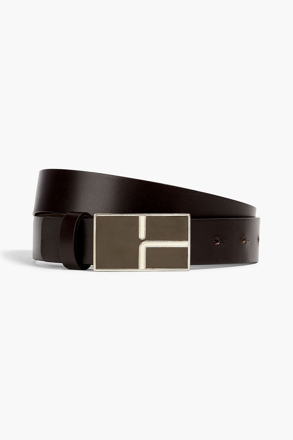 Claudie Pierlot - Leather belt - Brown - 1
