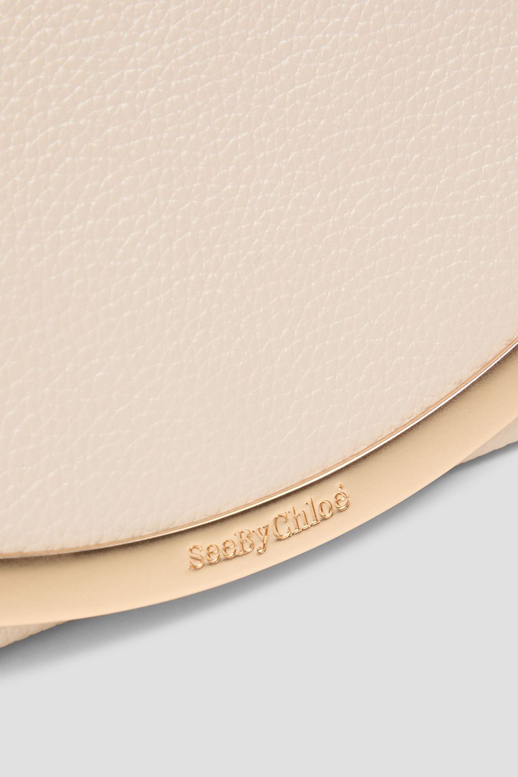 SEE BY CHLOÉ Lizzie textured-leather wallet