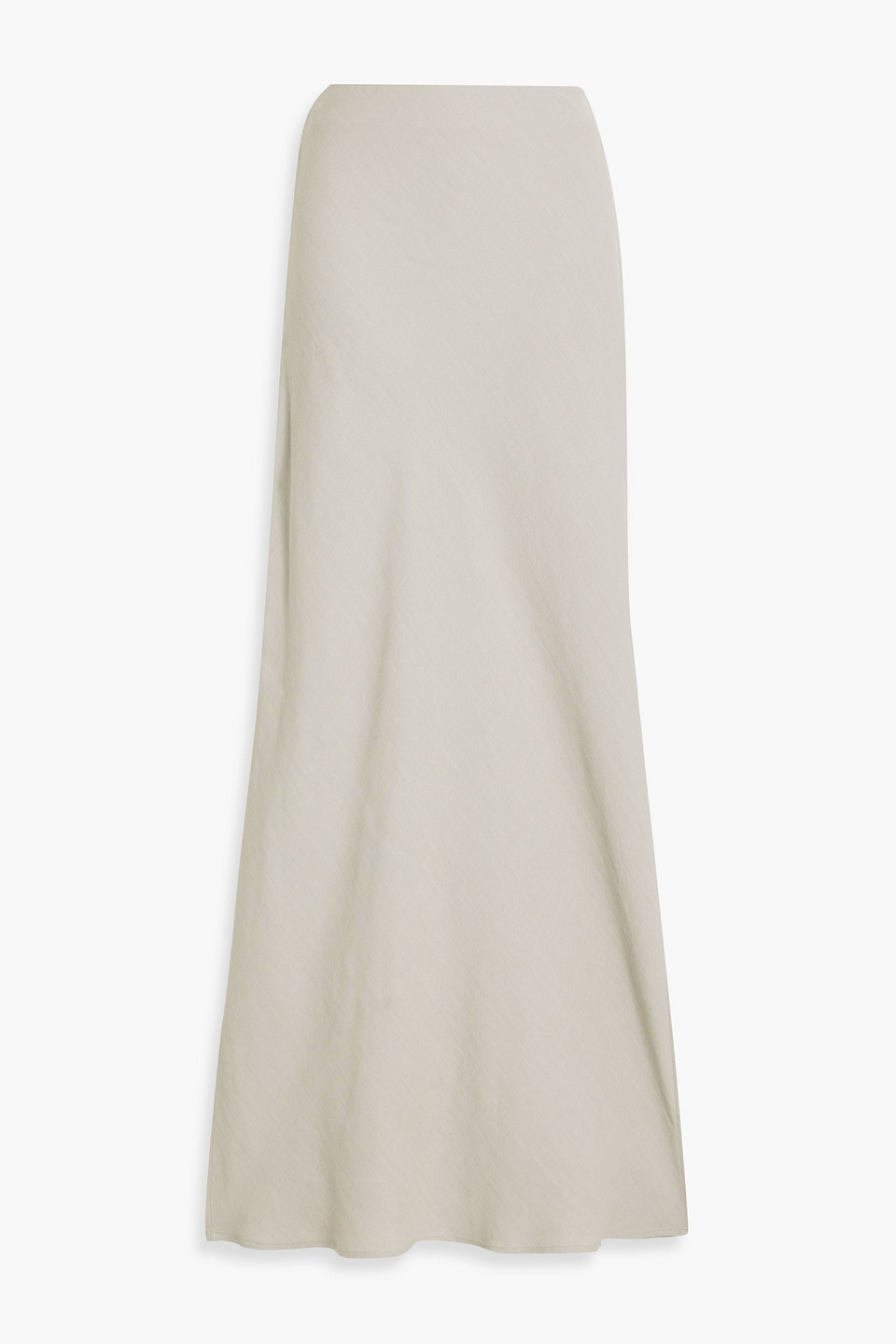 Brunello Cucinelli Woven Maxi Skirt In Stone