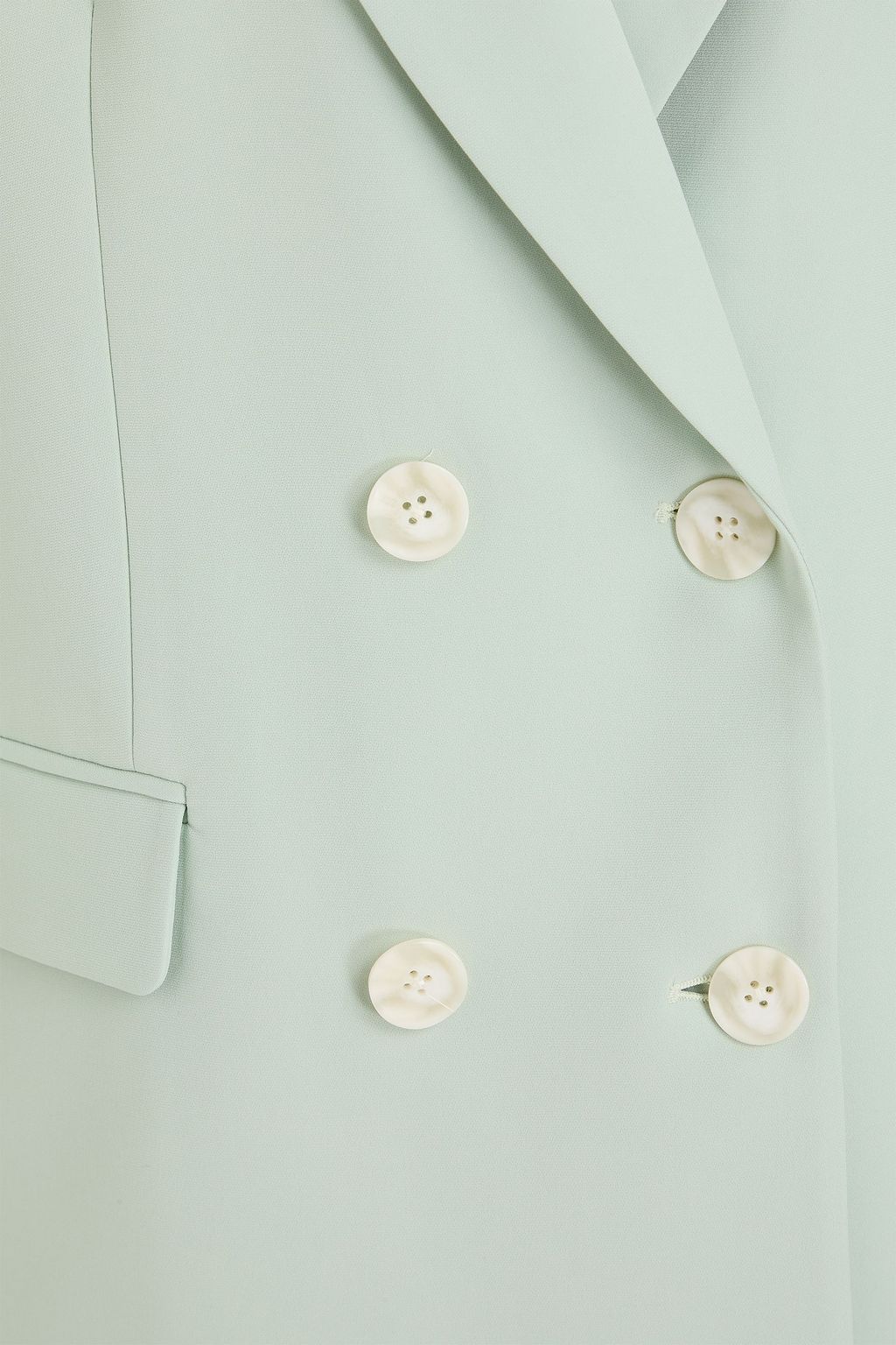 VERONICA BEARD Becca double-breasted crepe vest