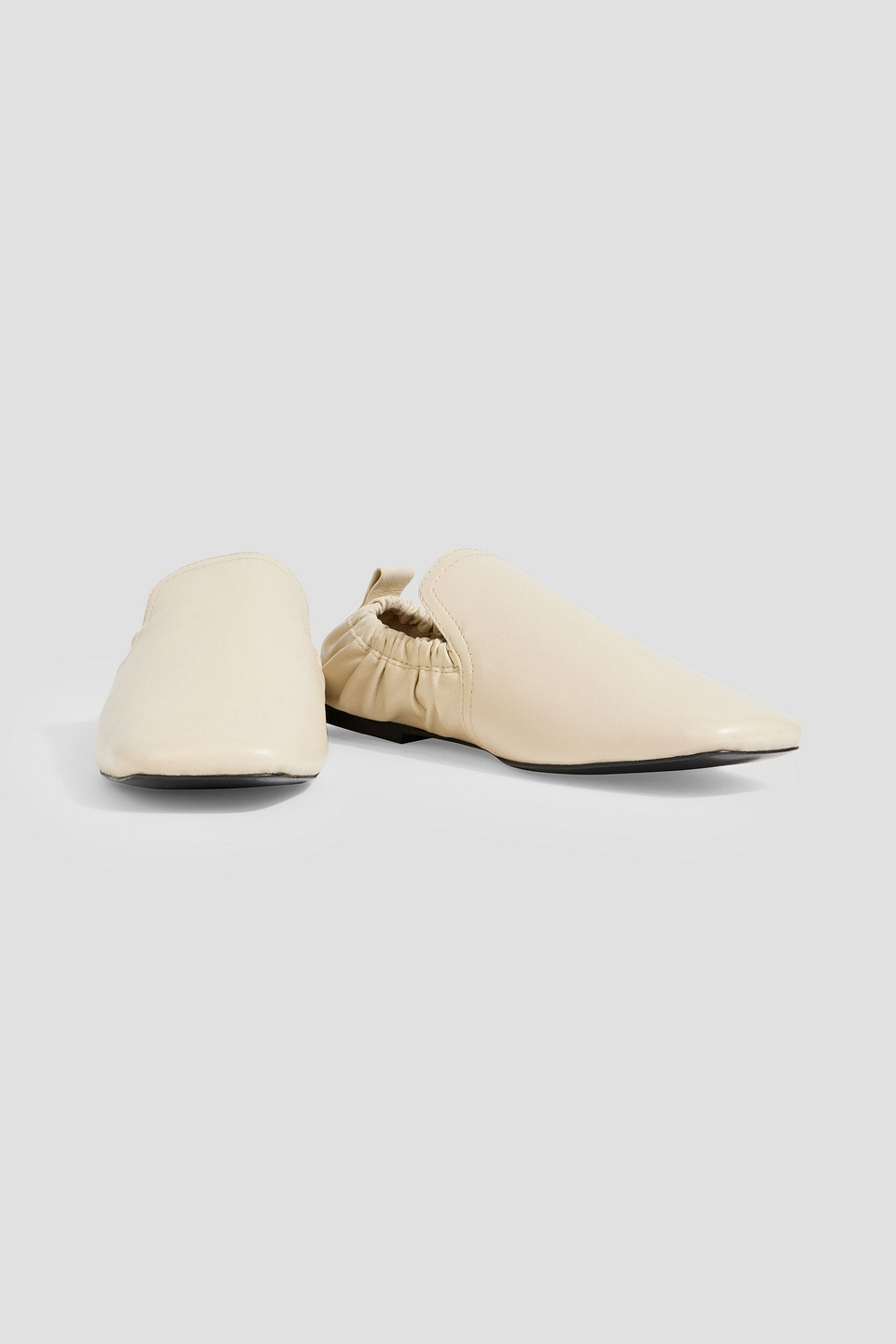 A.emery Women's Delphine Elasticized Leather Loafers In Cream