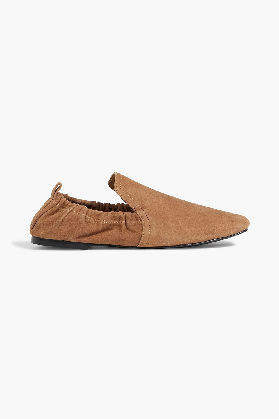 A.emery Delphine Suede Loafers In Camel