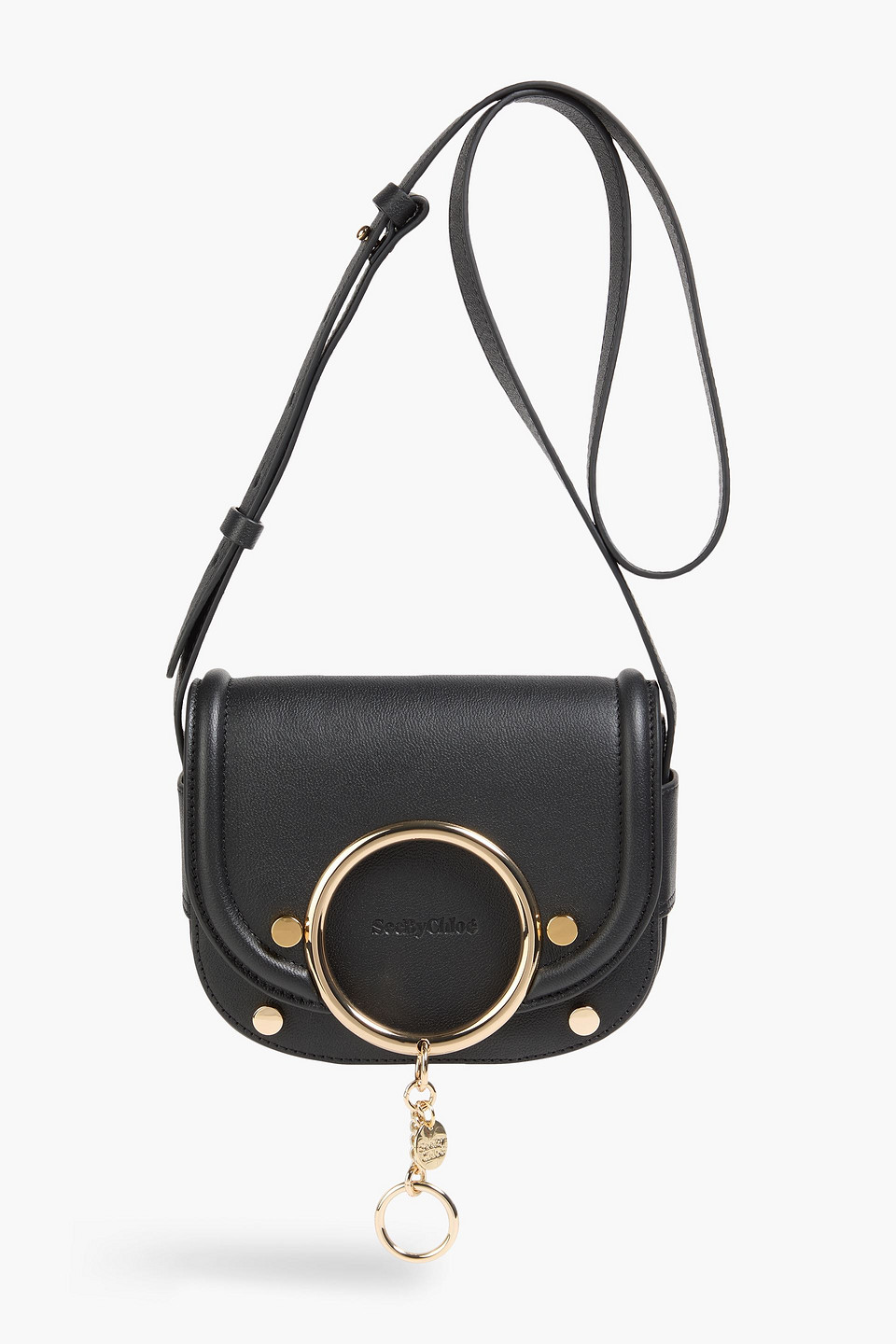 See By Chloé Mara Leather Cross-body Bag In Black