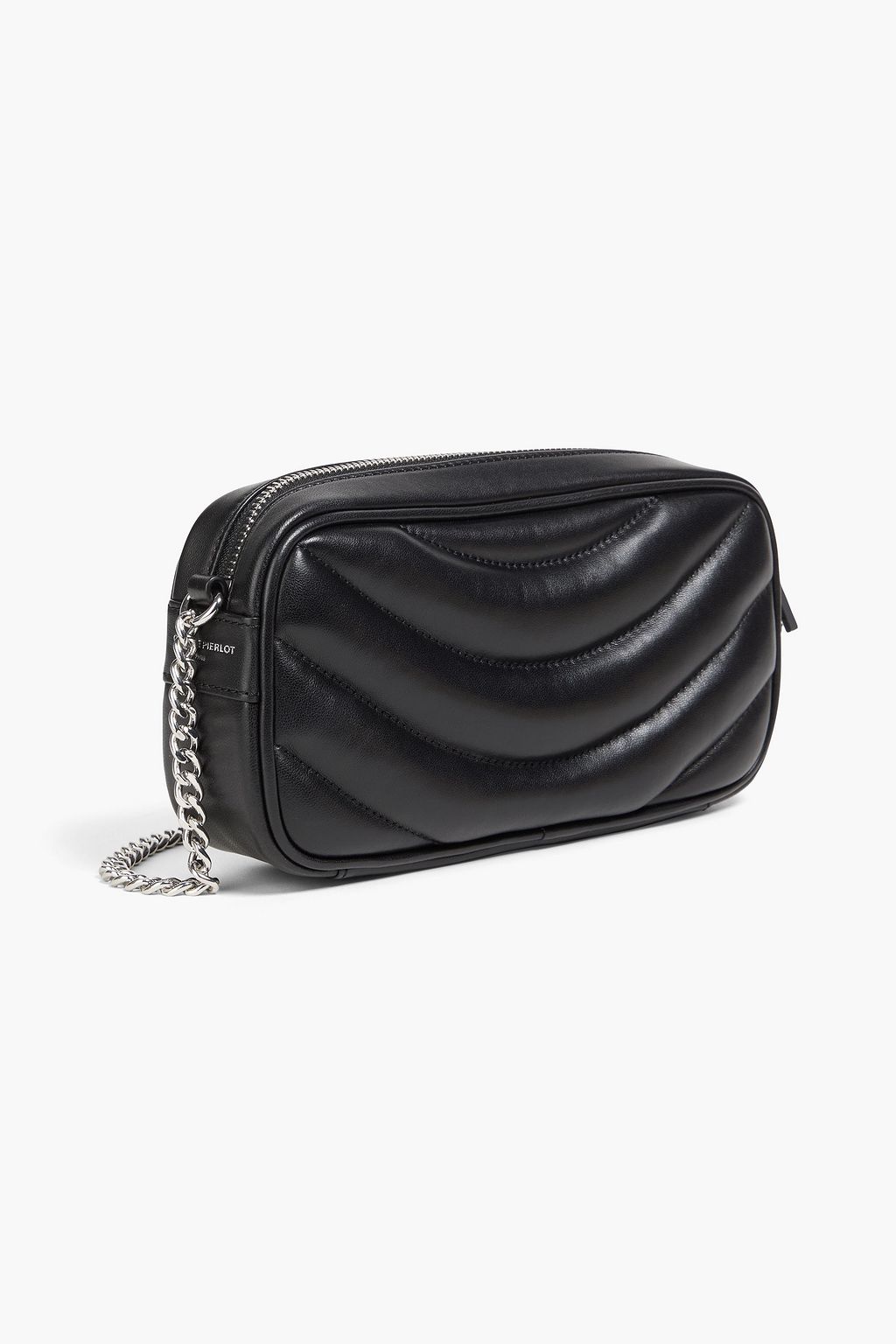 CLAUDIE PIERLOT Quilted leather cross-body bag