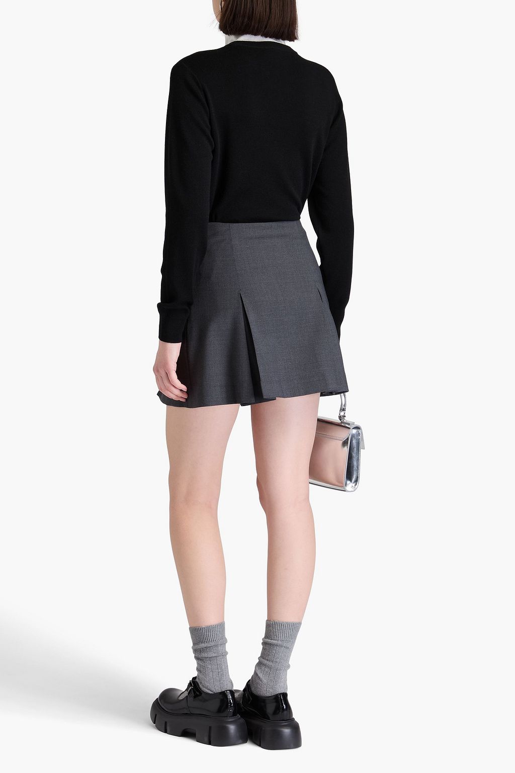 CLAUDIE PIERLOT كنزة رياضية من الصوف