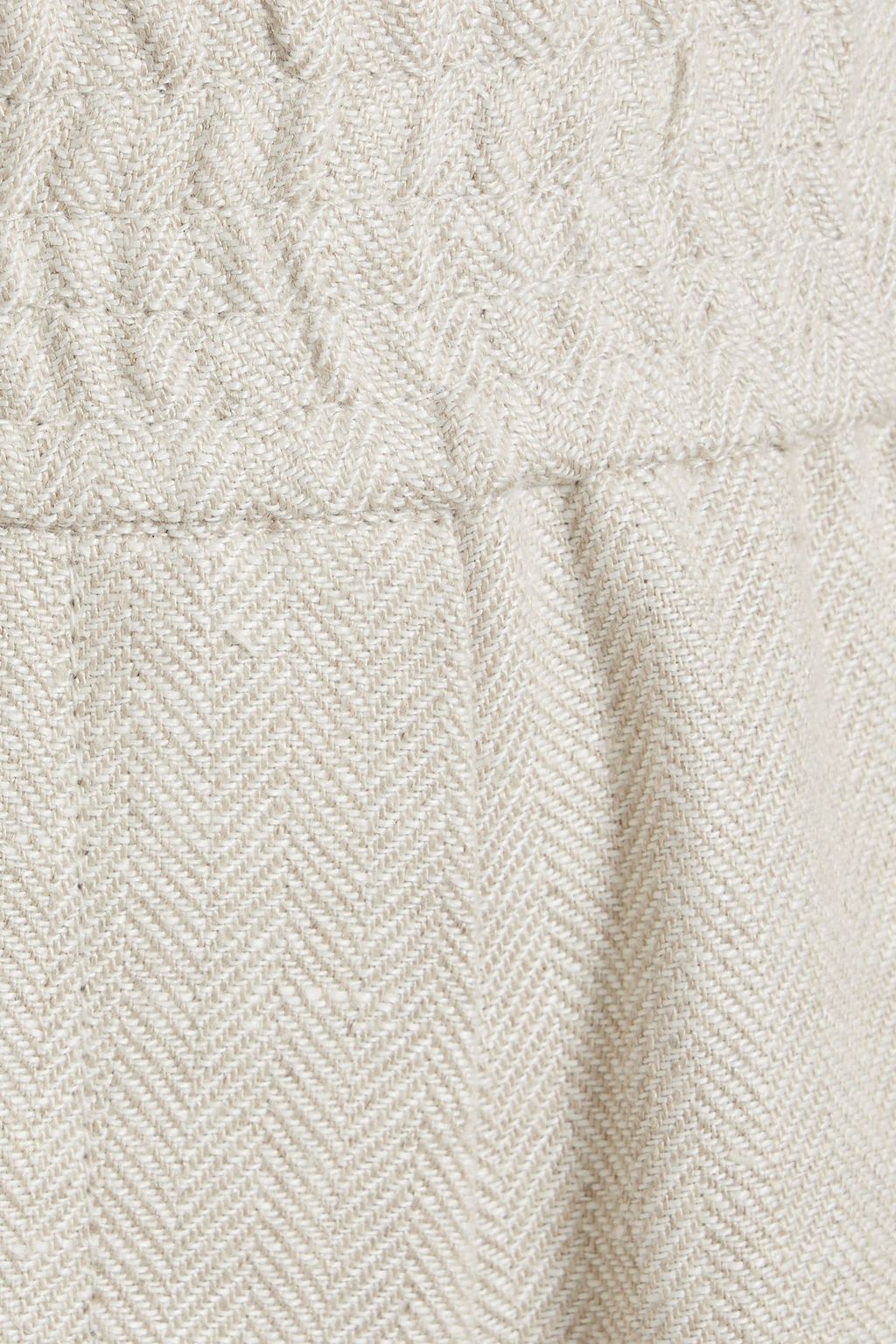 BRUNELLO CUCINELLI Linen-jacquard wide-leg pants