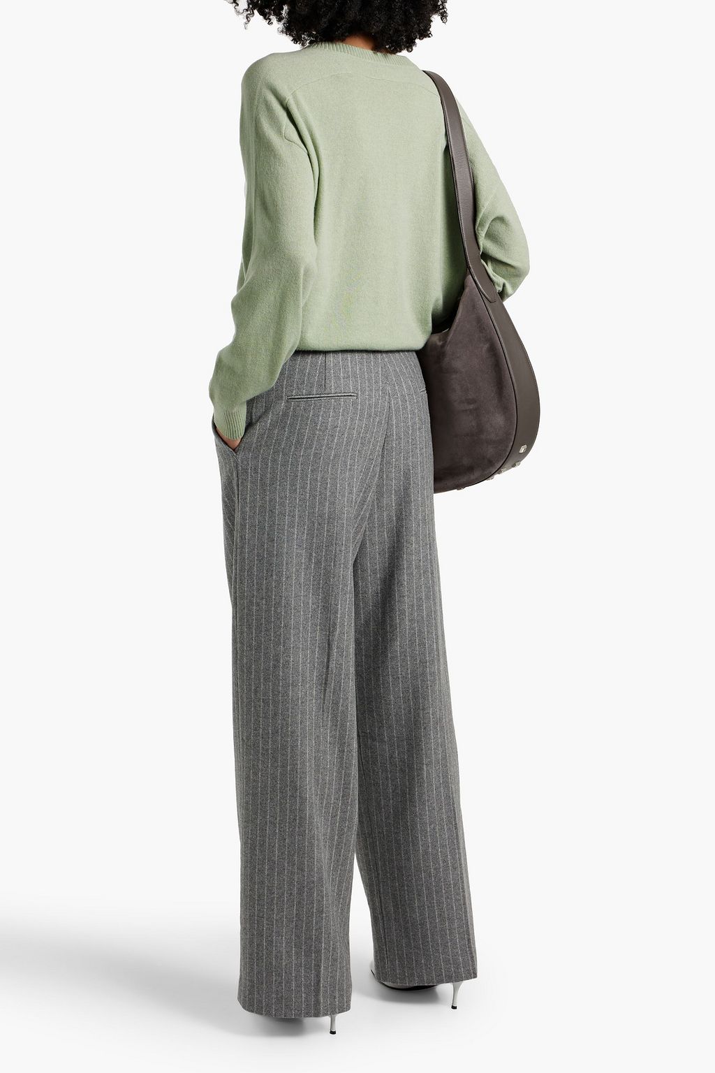 BRUNELLO CUCINELLI Bead-embellished cashmere sweater