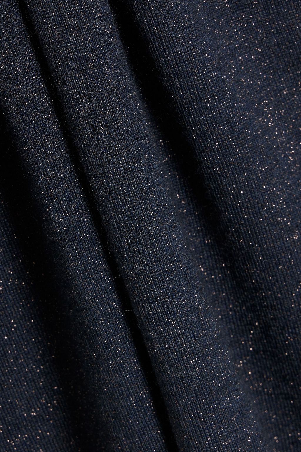 BRUNELLO CUCINELLI Metallic cashmere-blend T-shirt