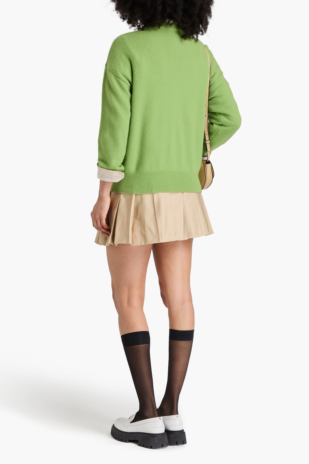 CLAUDIE PIERLOT كنزة رياضية من الكشمير