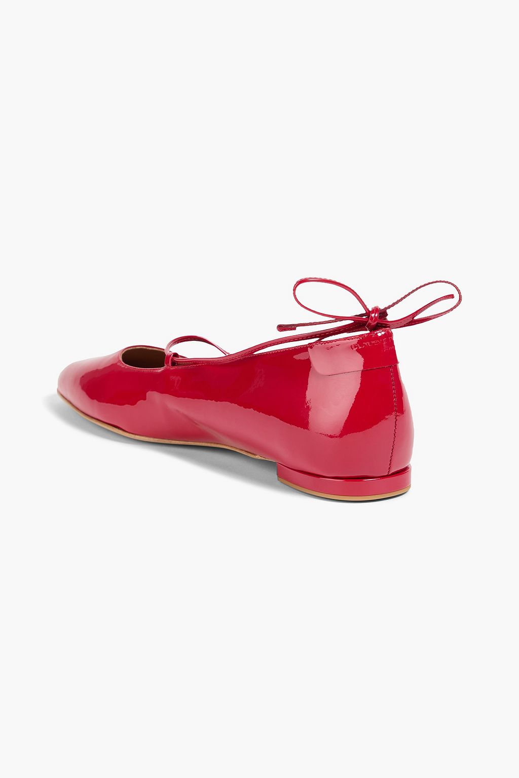 CLAUDIE PIERLOT Augustin patent-leather ballet flats