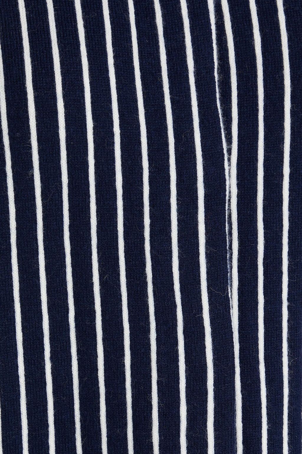 CLAUDIE PIERLOT كارديغان "ميكنيو" من نسيج بحبكة الجاكار بتصميم مخطط