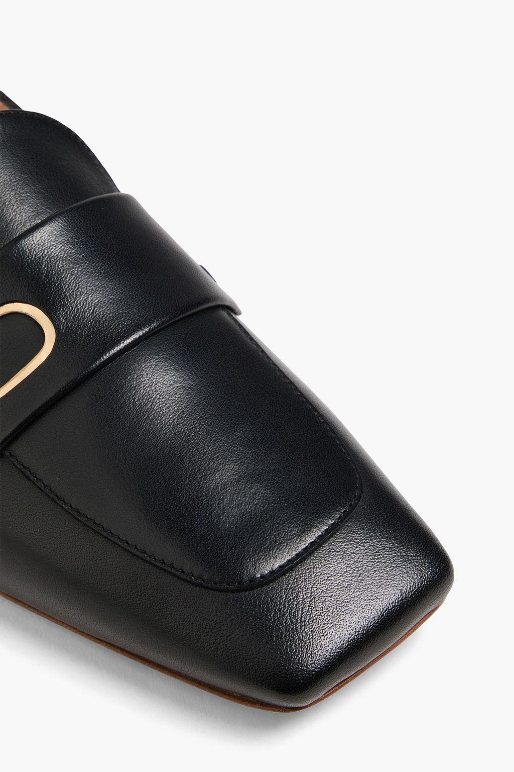 RUPERT SANDERSON Ostara embellished leather loafers