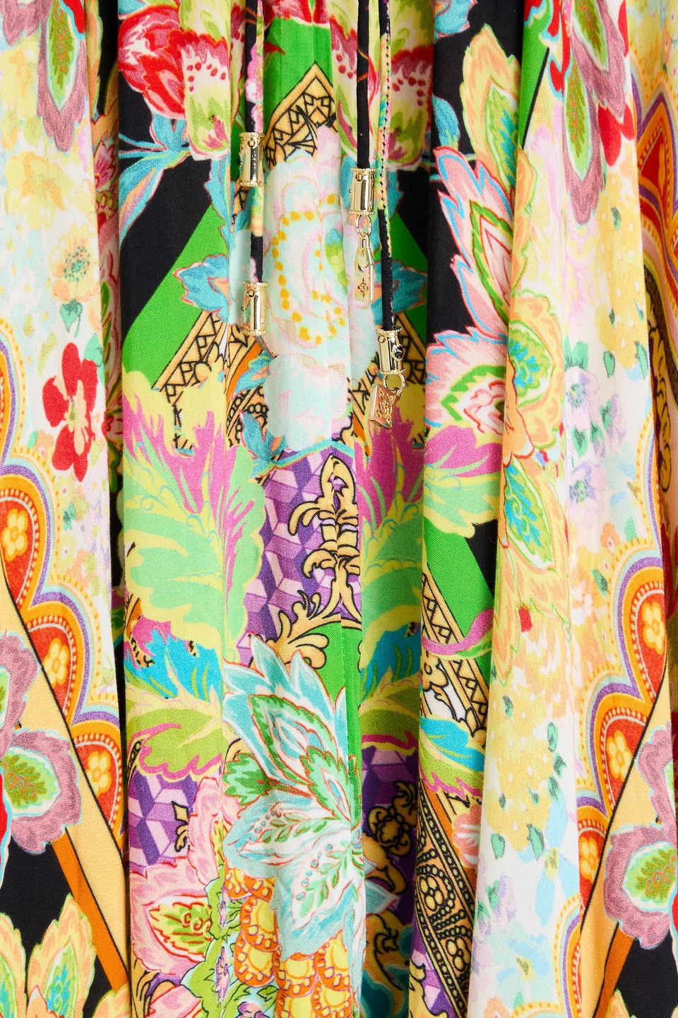 Camilla Printed Maxi Dress In Multicolor