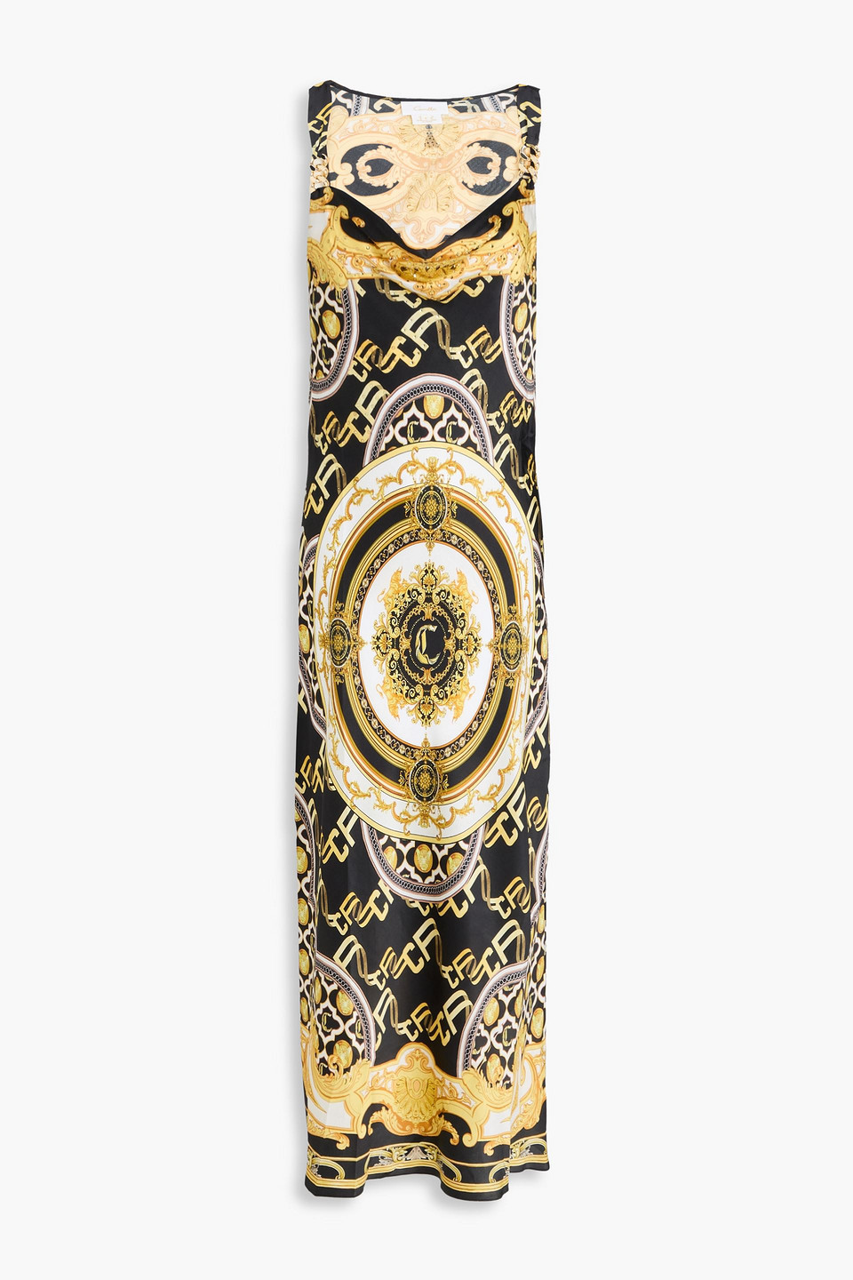 Camilla Bias Slip With Wide Strap Tether Me Not In Schwarz