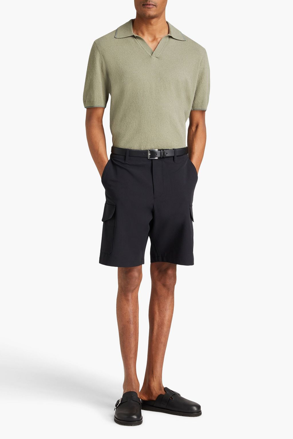 RAG & BONE شورت كارغو "كايد" مصنوع من التويل