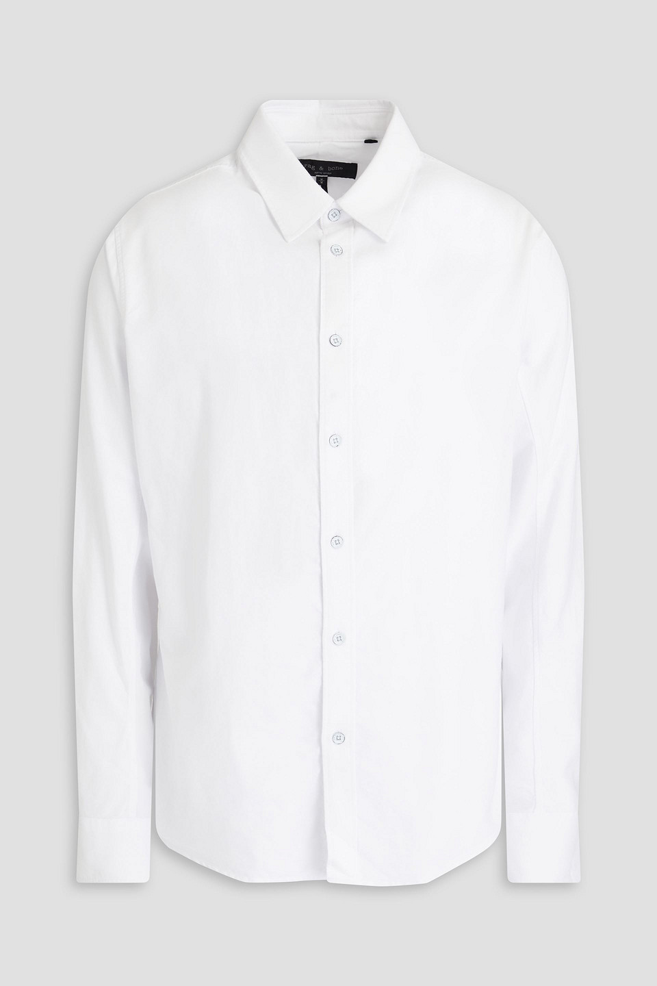 Rag & Bone Fit 2 Cotton Oxford Shirt In White