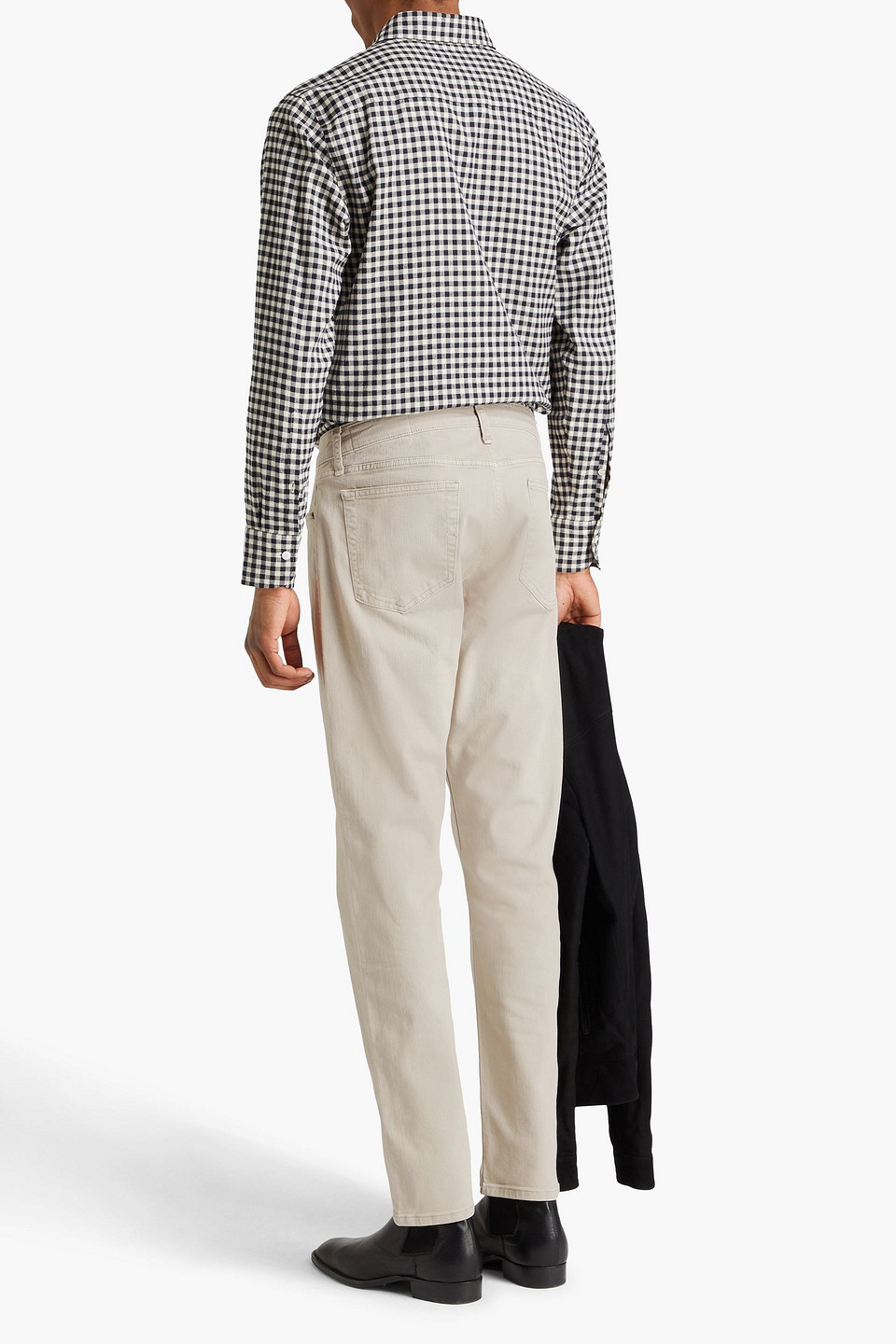 Rag & Bone Fit 3 Jeans Mit Geradem Bein Aus Denim In Steingrau