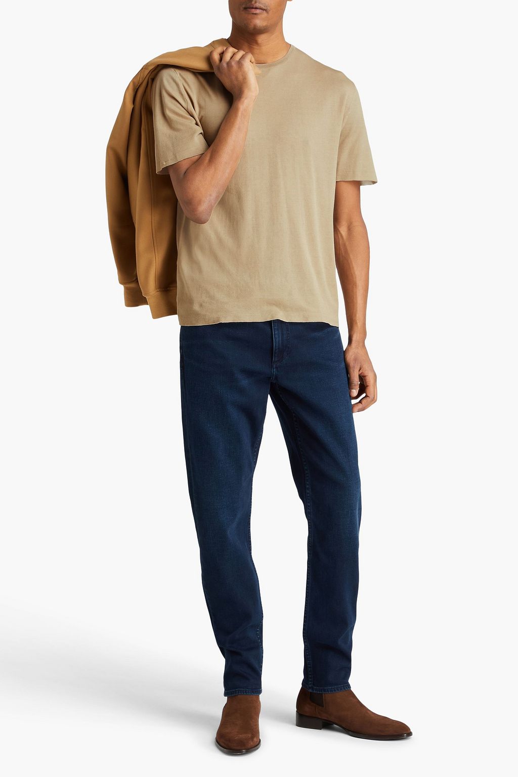 RAG & BONE تي شيرت "بانكس" من الجيرسي القطني
