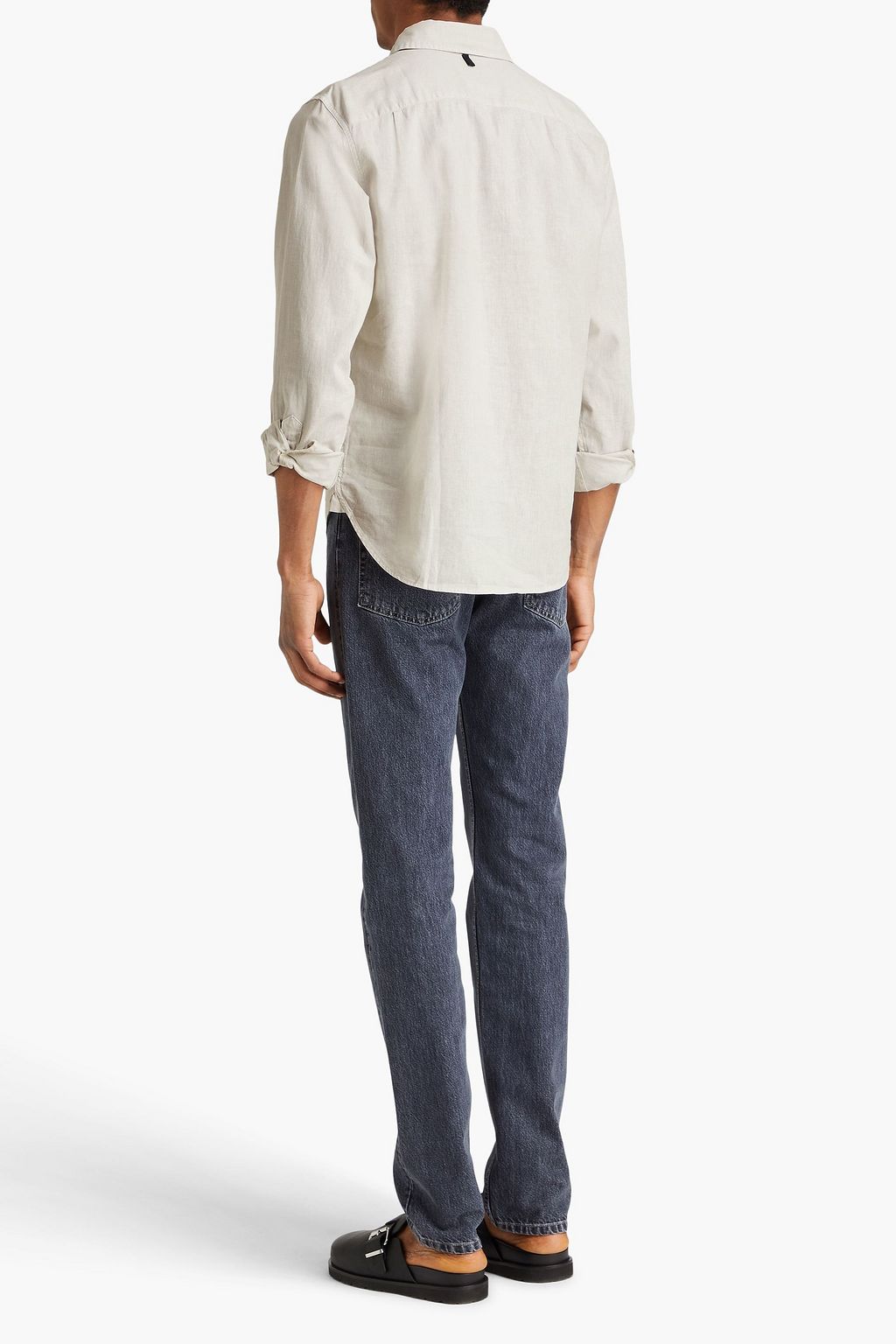 RAG & BONE قميص من مزيج القطن والقنّب