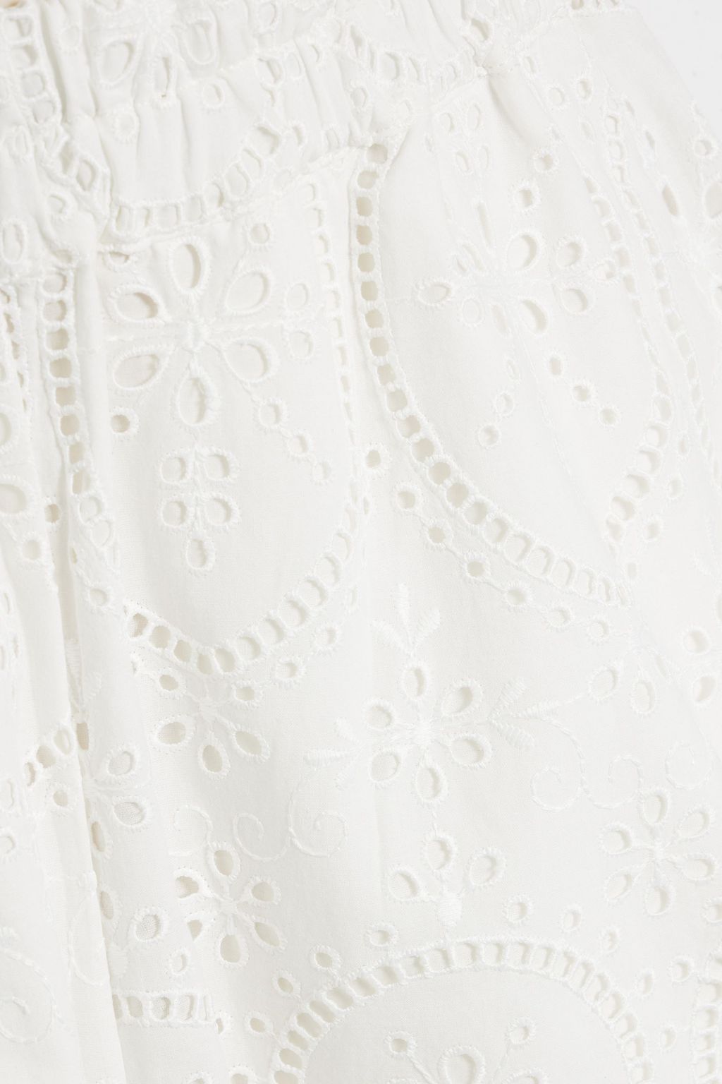 CHARO RUIZ IBIZA Lyo broderie anglaise cotton-blend shorts