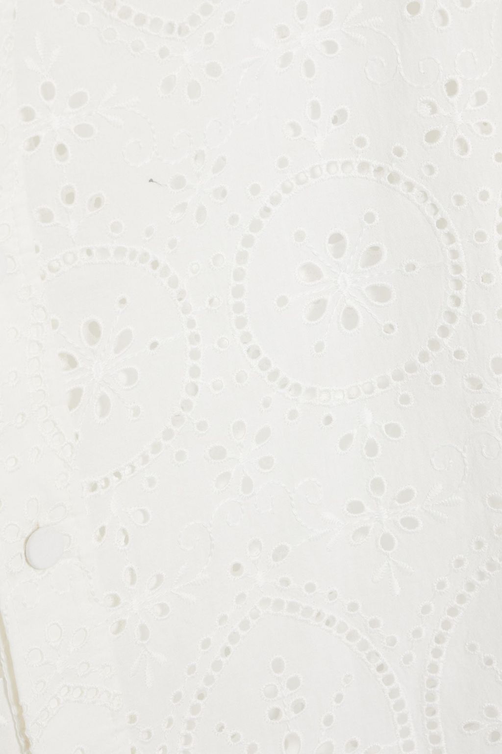 CHARO RUIZ IBIZA Broderie anglaise cotton-blend shirt
