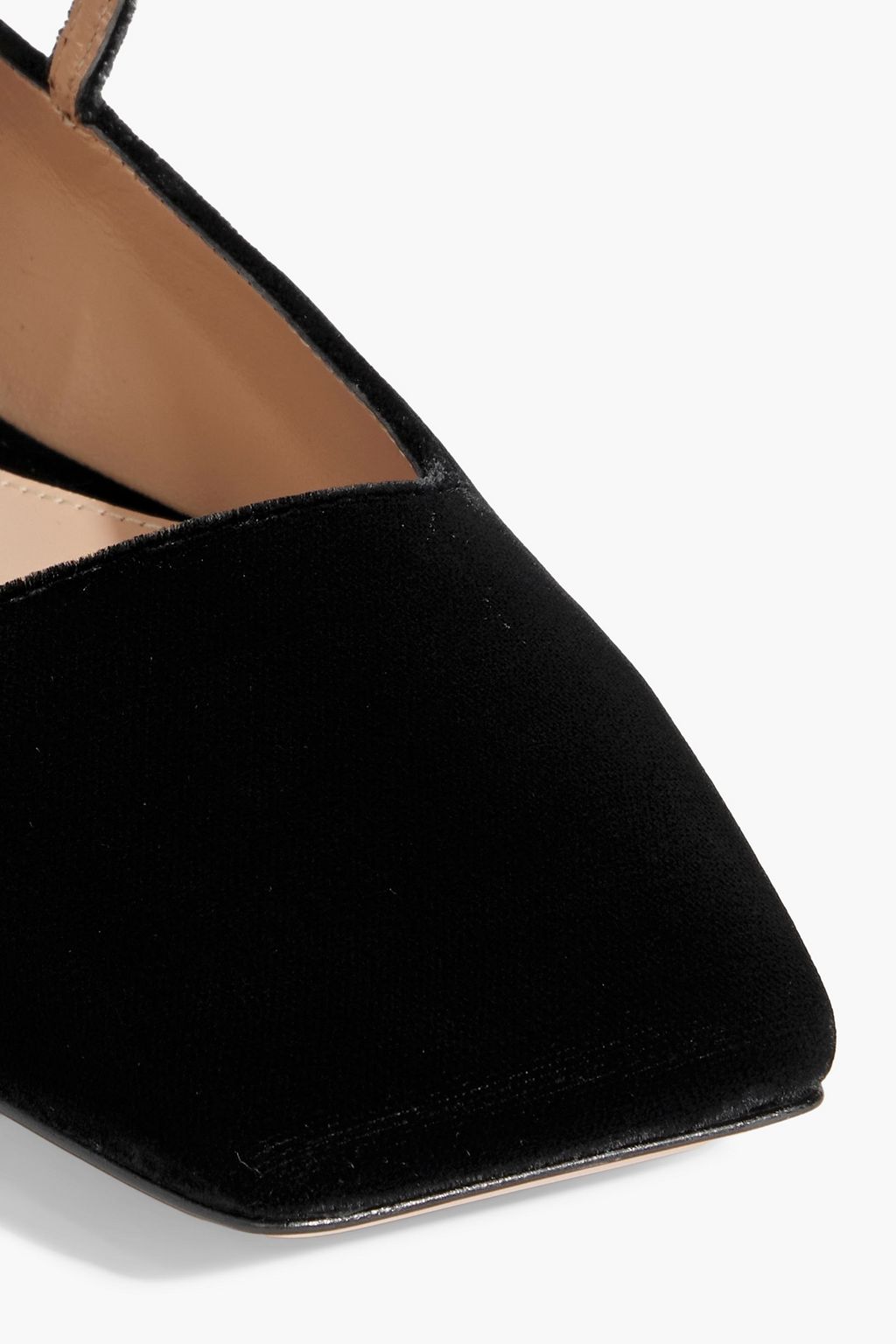 GIANVITO ROSSI Wondy velvet ballet flats