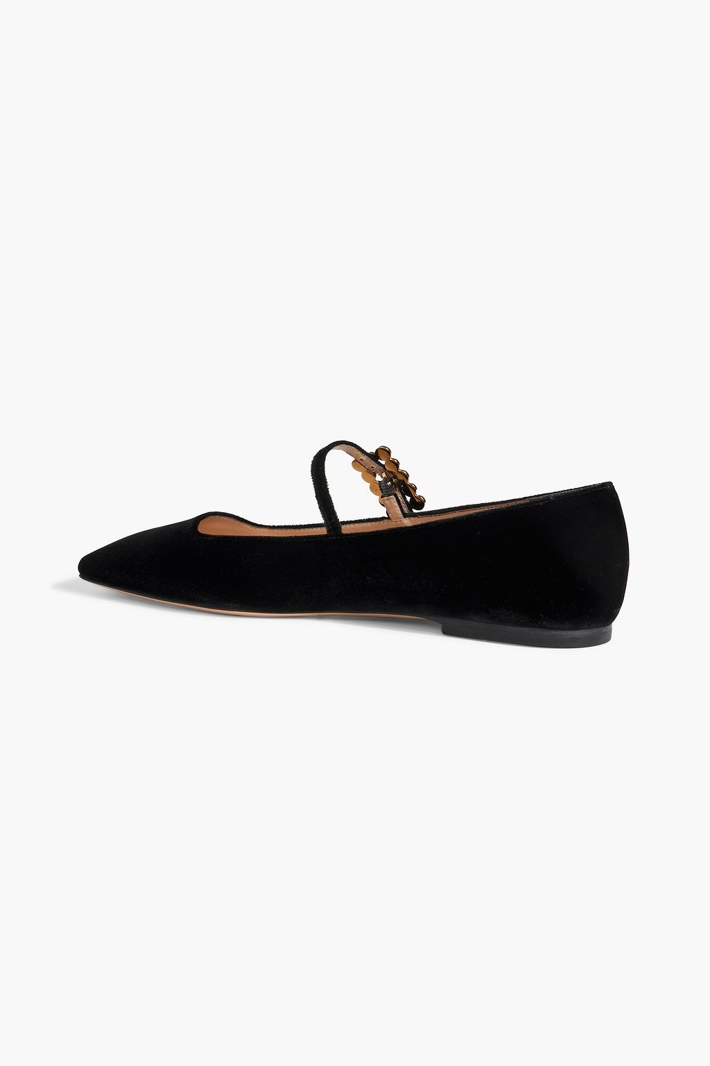 GIANVITO ROSSI Wondy velvet ballet flats