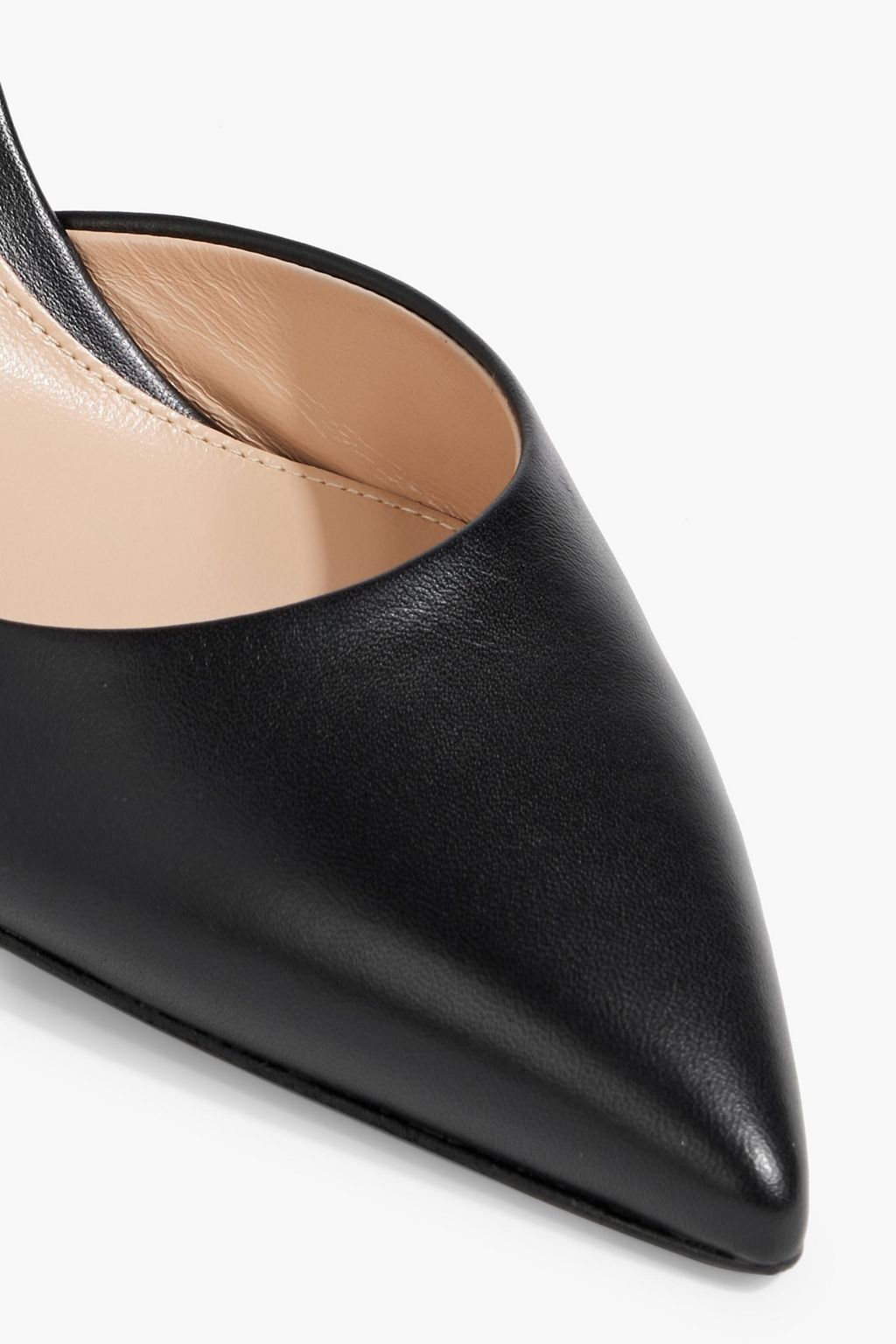 GIANVITO ROSSI Juno leather pumps