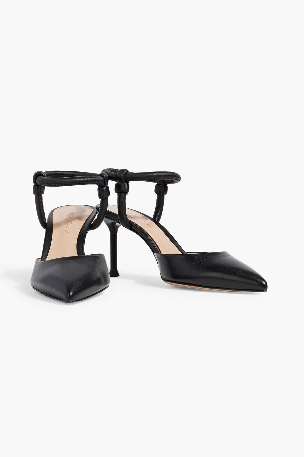 GIANVITO ROSSI Juno leather pumps
