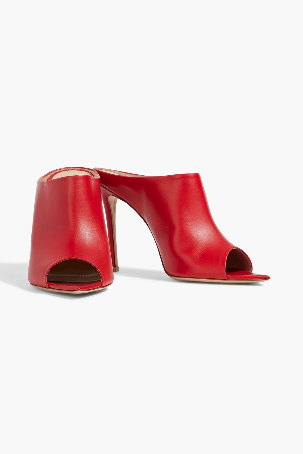 GIANVITO ROSSI Leather mules