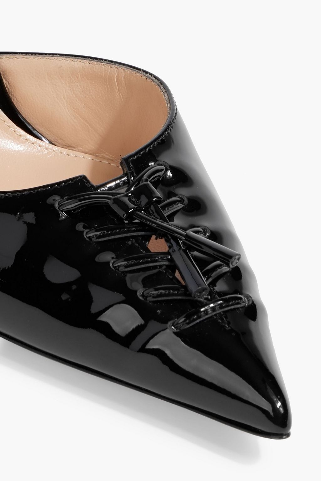 GIANVITO ROSSI Avril patent-leather pumps