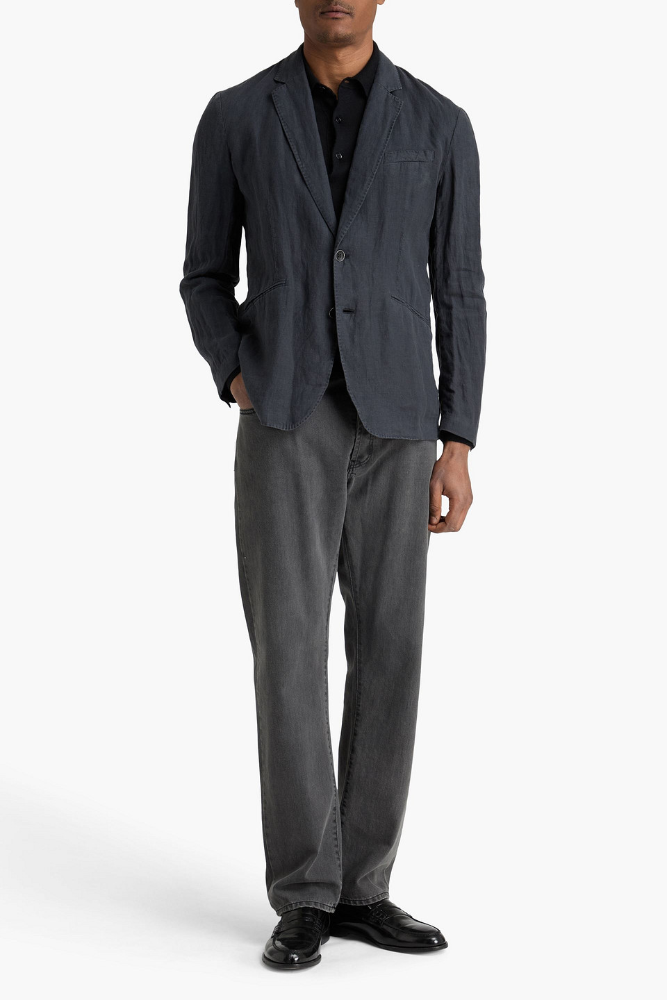  Rag & Bone - Butler Linen Blazer - Gray - Us 36 