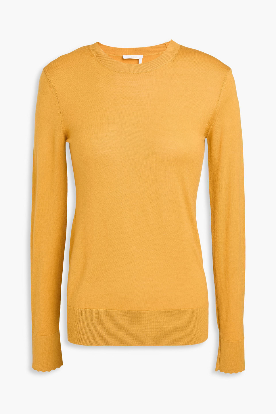 Chloé Wool Jumper In Safrangelb