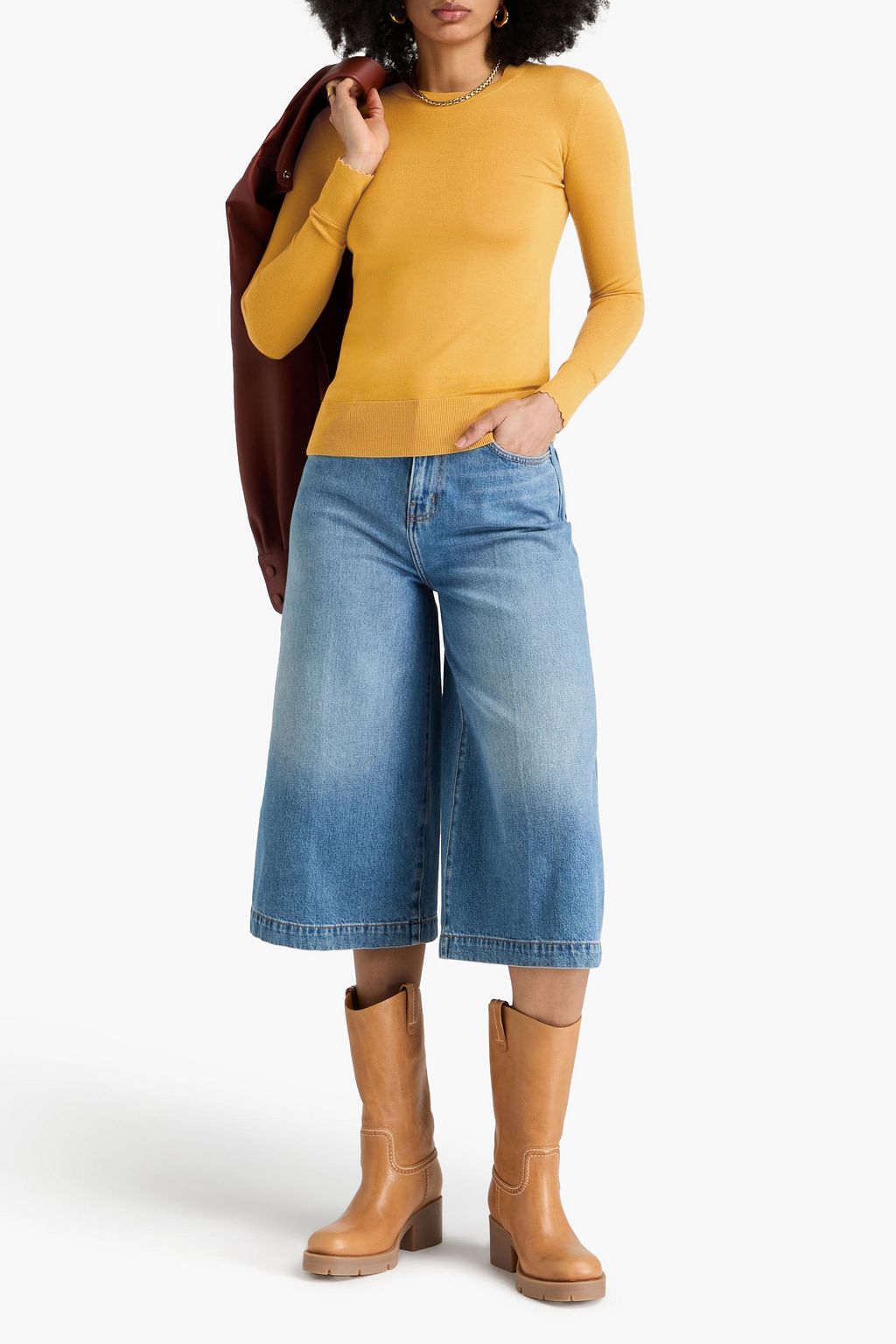 CHLOÉ كنزة رياضية من الصوف