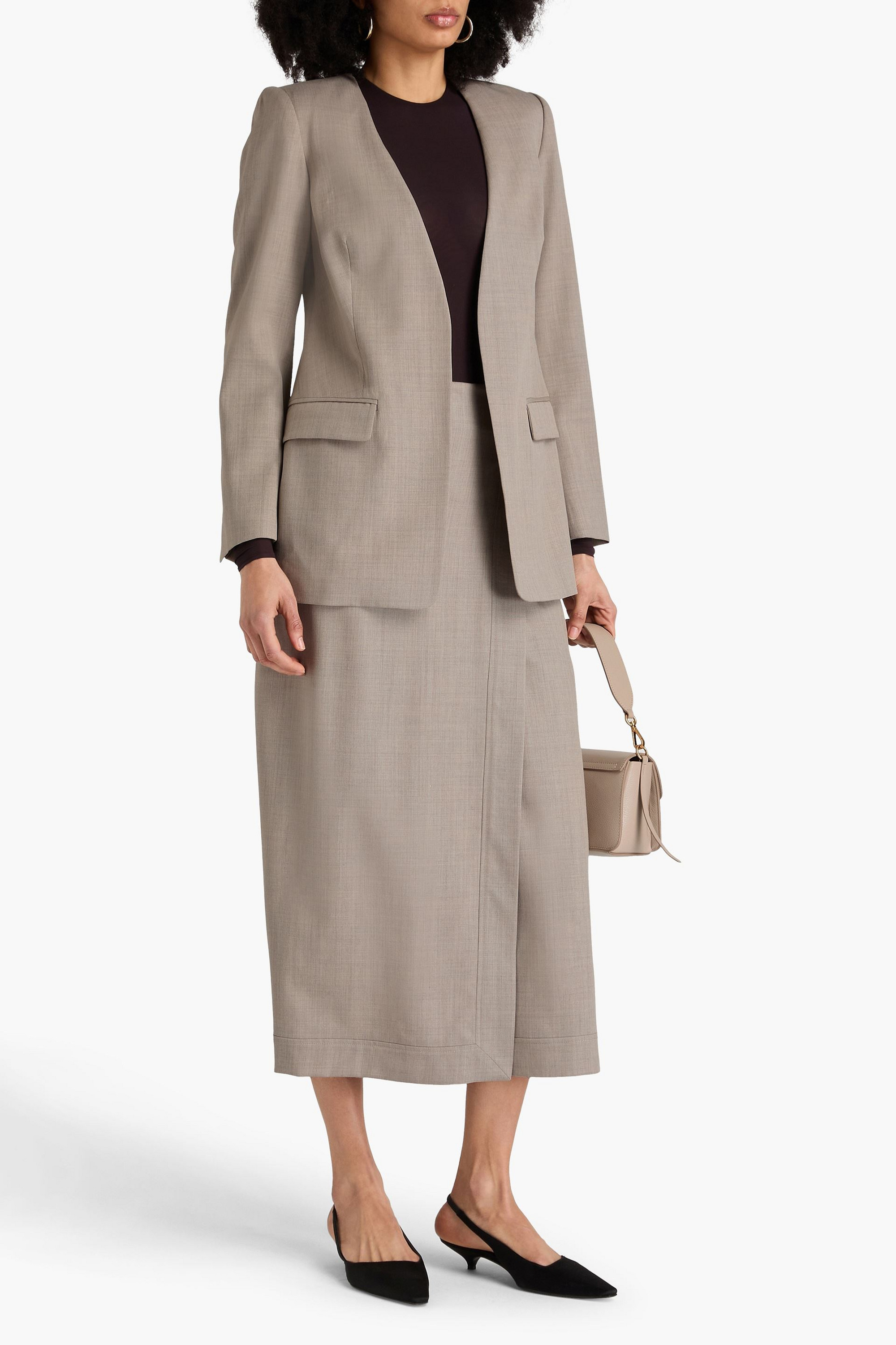 A.EMERY Rosalinda wool-twill blazer