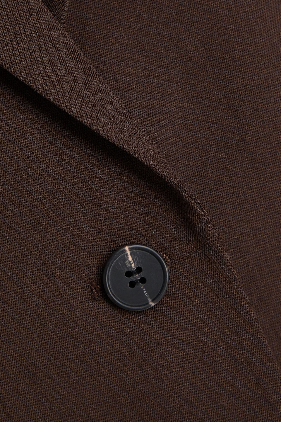 A.emery Maya Blazer Aus Woll-twill In Schokolade