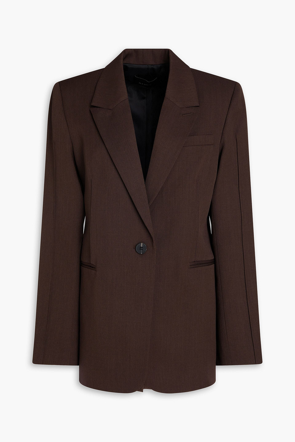 A.emery Maya Blazer Aus Woll-twill In Schokolade