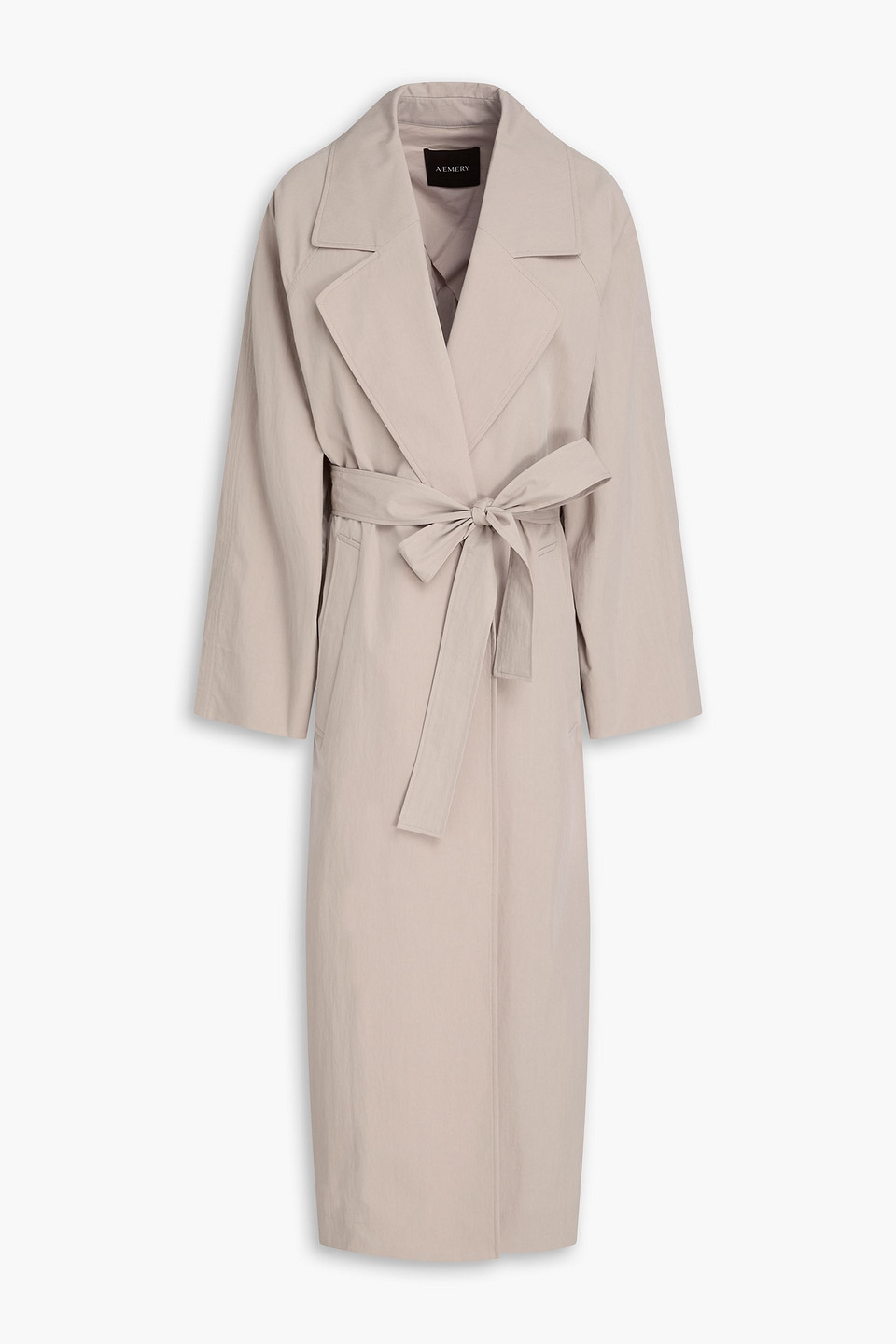 A.emery Fields Cotton-blend Trench Coat In Beige