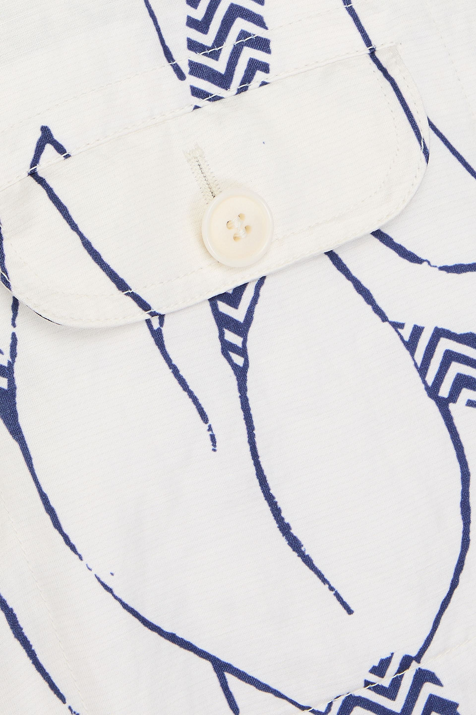 GIORGIO ARMANI PRINTED SATIN-JACQUARD HOODED JACKET