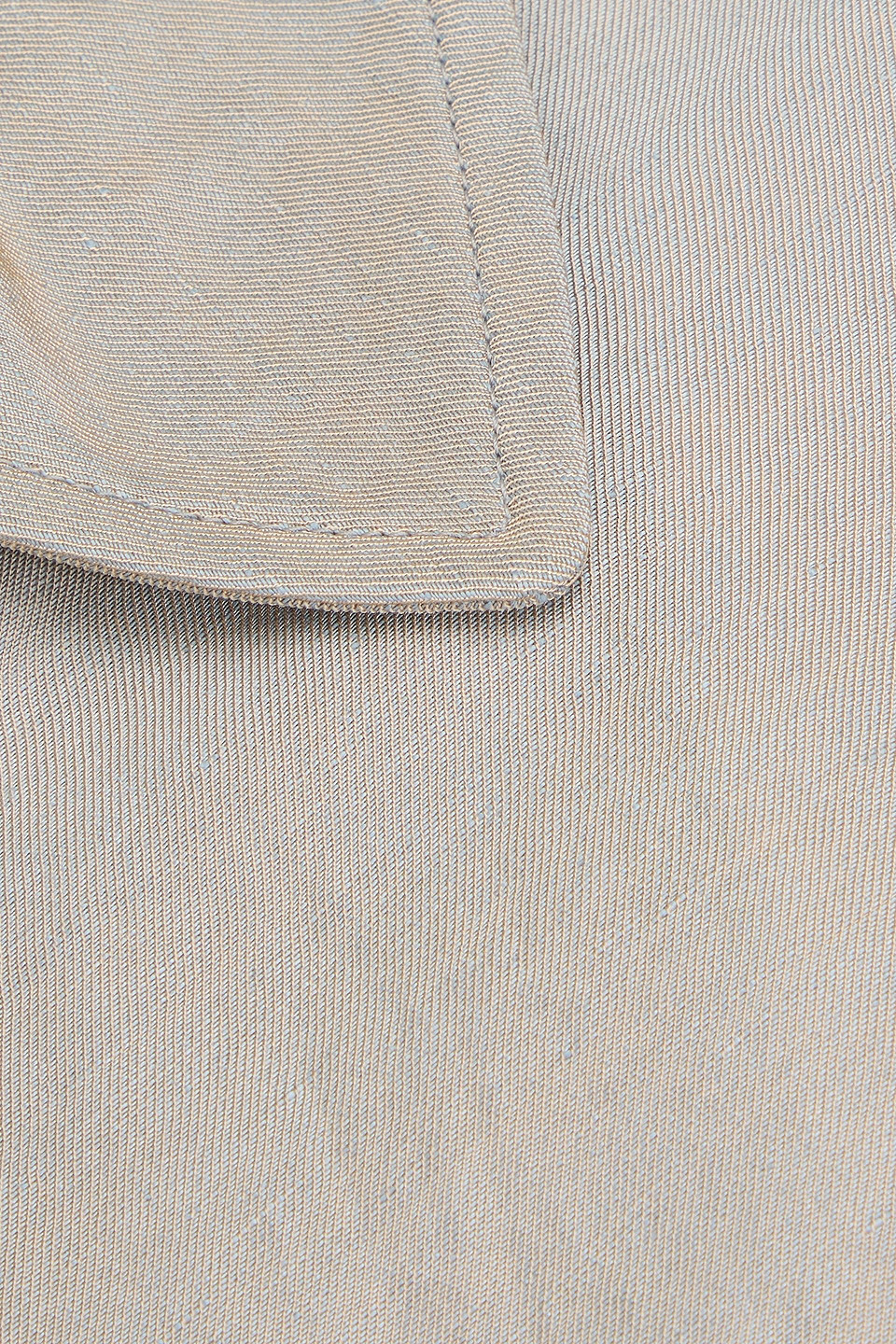 GIORGIO ARMANI BELTED LINEN-BLEND TWILL TRENCH COAT