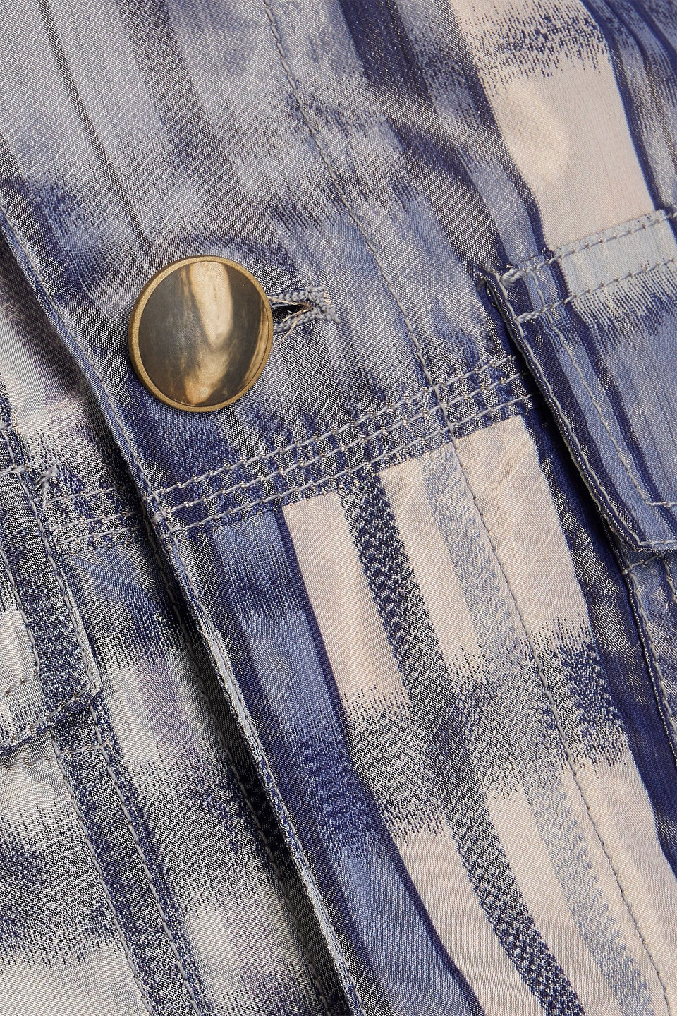 GIORGIO ARMANI CHECKED SHELL SHIRT