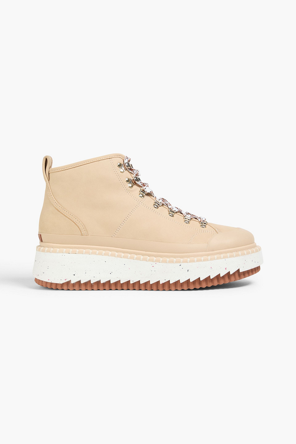 Chloé Woman Ankle Boots Beige Size 7 Soft Leather In Beige