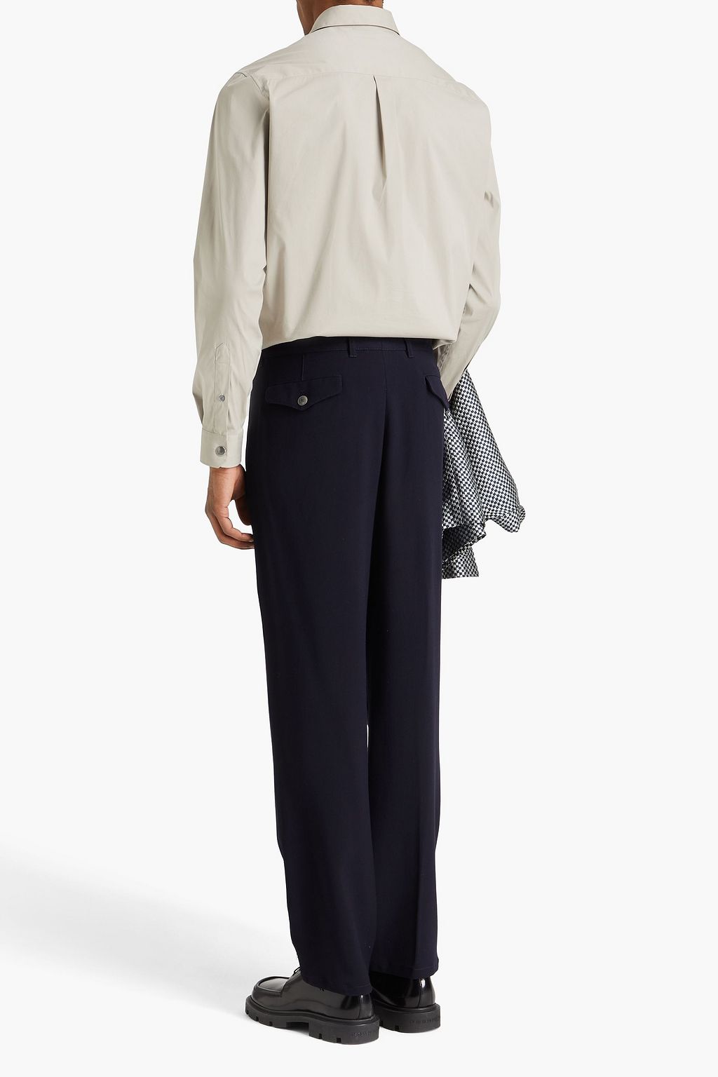 GIORGIO ARMANI ツイル パンツ