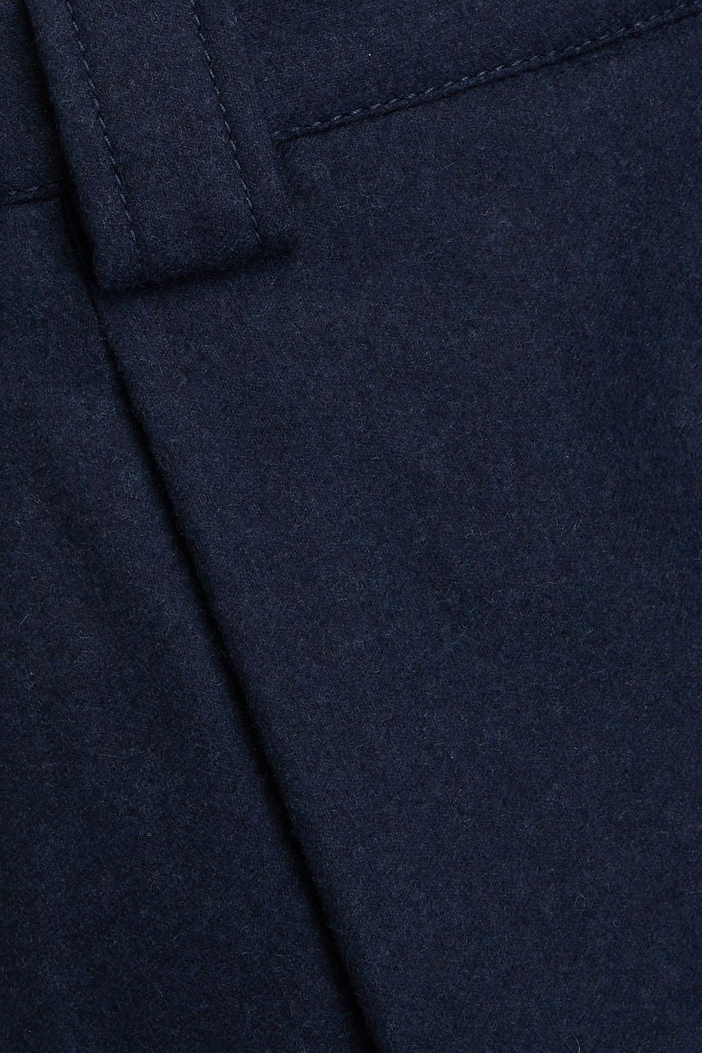 GIORGIO ARMANI Karottenhose aus Flanell aus einer Kaschmir-Wollmischung