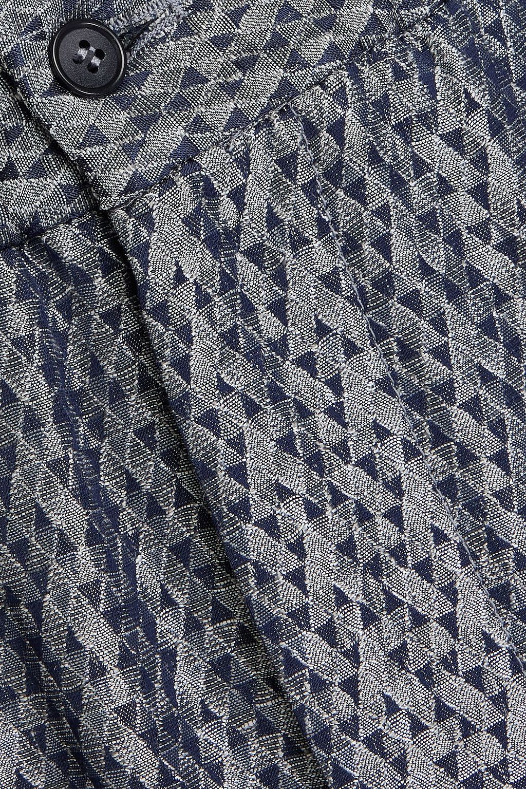 GIORGIO ARMANI Jacquard pants