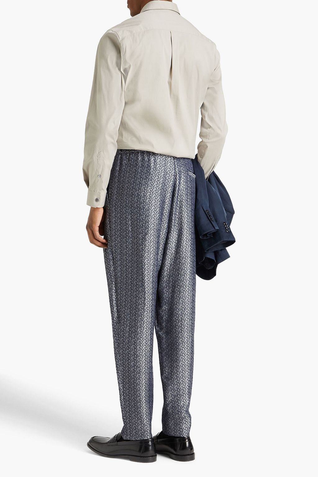 GIORGIO ARMANI Jacquard pants