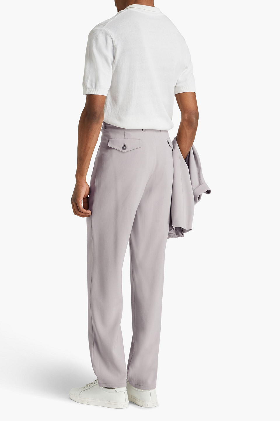 GIORGIO ARMANI TWILL PANTS