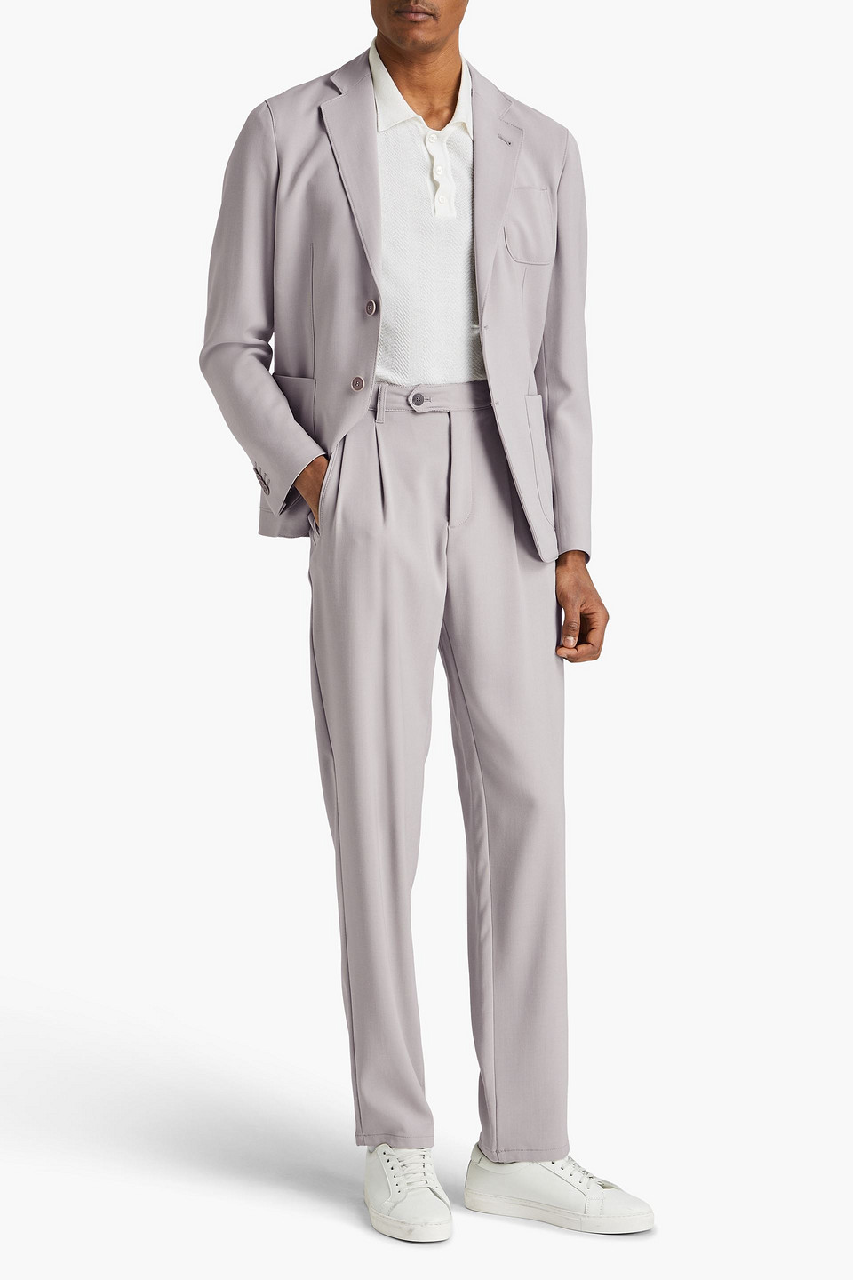 GIORGIO ARMANI TWILL PANTS
