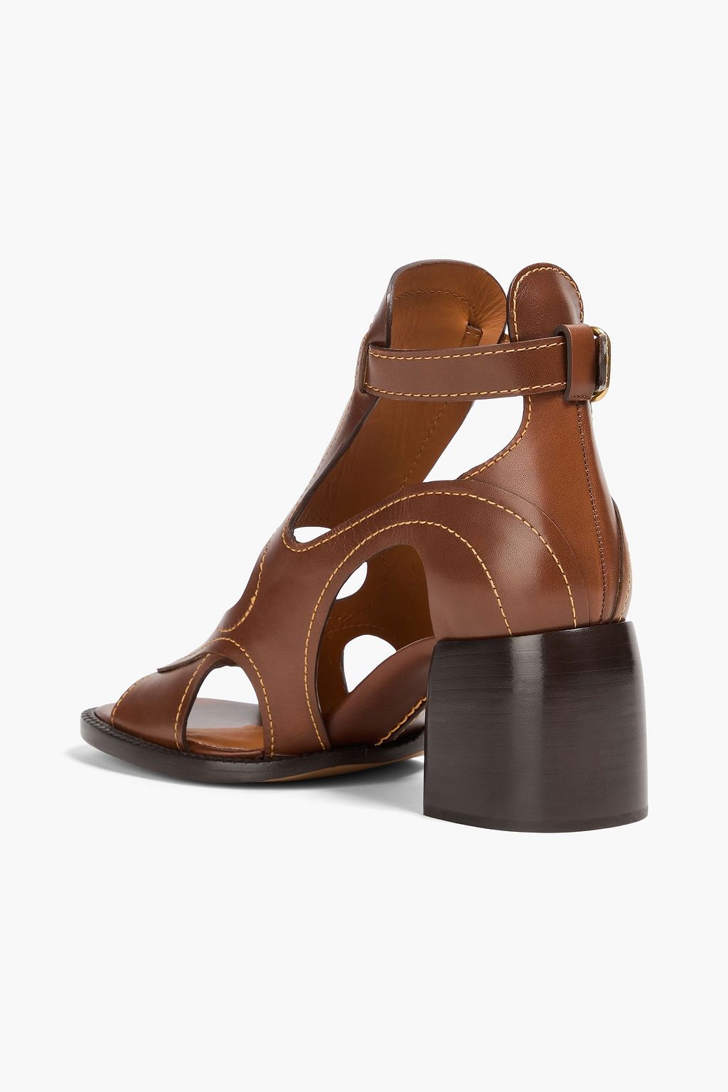CHLOÉ Cutout leather sandals