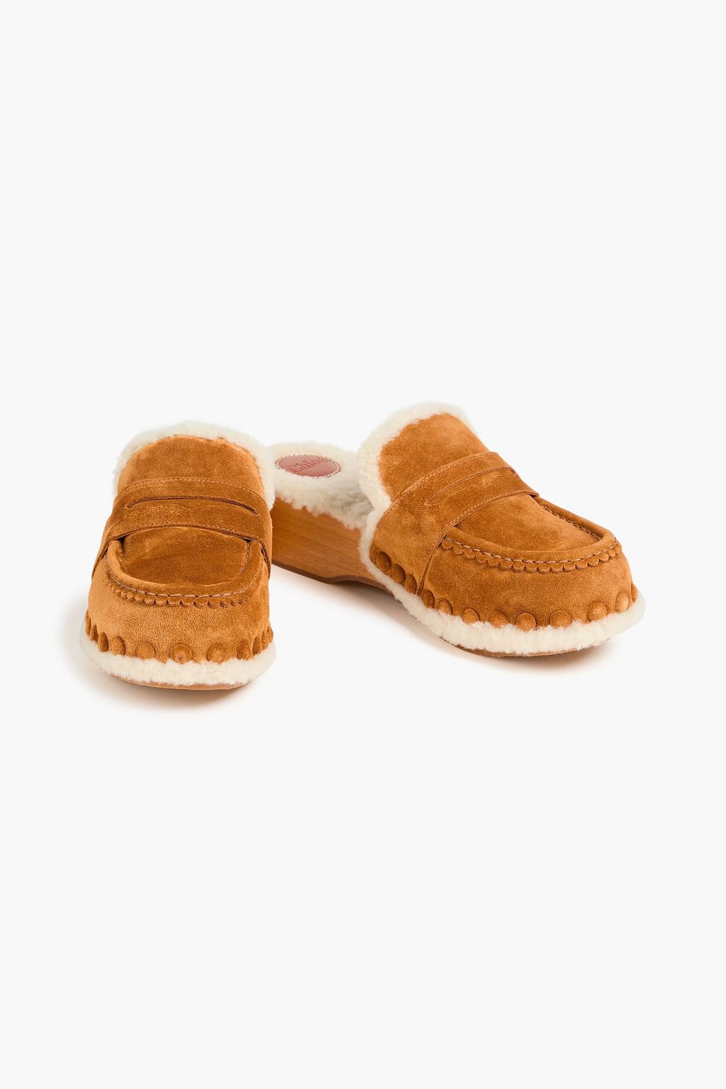 CHLOÉ Suede clogs